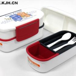 1157日式雙色雙層便當