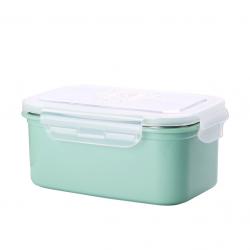 美時(shí)雙層不銹鋼密封飯