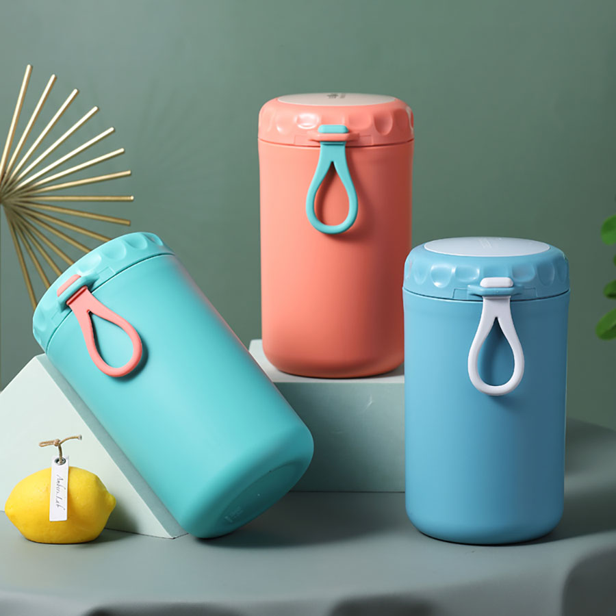 時(shí)尚大容量密封湯杯75