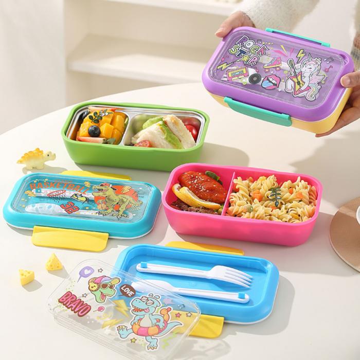 星樂卡通便當盒PP款755ml/不銹鋼款500ml